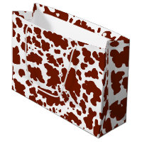Poster de animal de texture de la peau de vache Br
