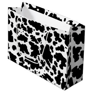 Grand Sac Cadeau Poster de animal de texture moderne de la peau de