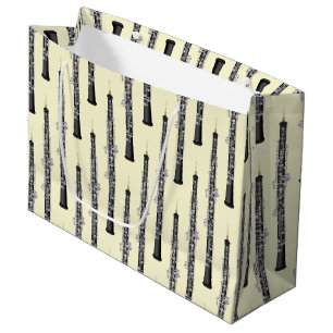 Grand Sac Cadeau Professeur de musique Hautboïste