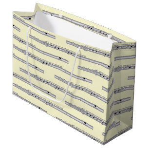 Grand Sac Cadeau Professeur de Musique Musicien Flûte Groupe