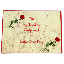 Red Rose Darling Girlfriend sur la Saint Valentin