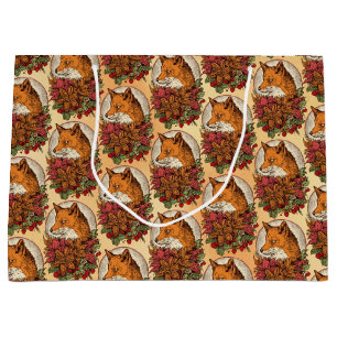 Grand Sac Cadeau Renard