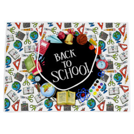 Grand Sac Cadeau Retour à l'école