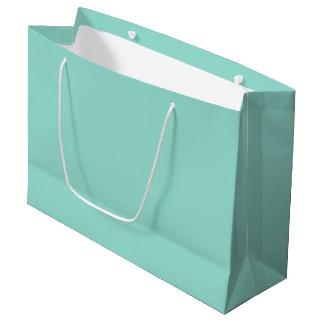 Grand Sac Cadeau Robin's Oeuf Blue (Devant Angle)