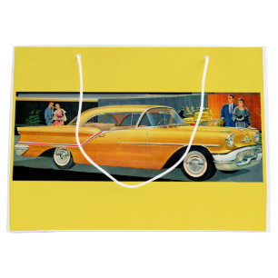 Grand Sac Cadeau Rocket 88 Oldsmobile des années 1950