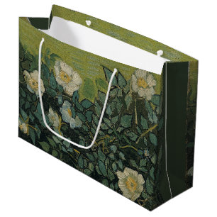 Grand Sac Cadeau Roses sauvages par Vincent van Gogh