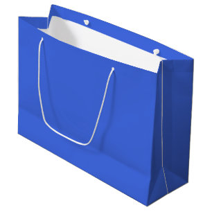 Grand sac cadeau Royal Blue - Conception en couleu
