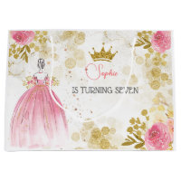 Royal fête rose princesse anniversaire