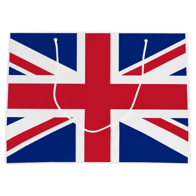 Grand Sac Cadeau Royaume-Uni (British Flag) (Union Jack) (Royaume-U (Devant)