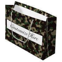 Sac-cadeau camouflé