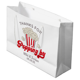 Grand Sac Cadeau Sac-cadeau Popcorn Party Favoriser