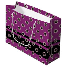 Sac-cadeau pour don (Mocha/Plum)
