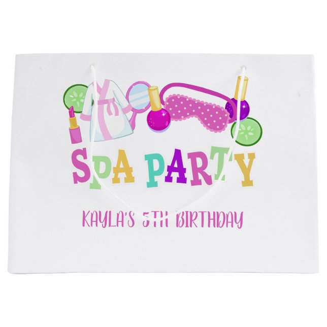 Grand Sac Cadeau Sac-cadeau Spa (Devant)