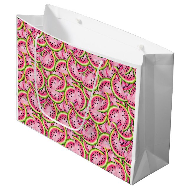 Grand Sac Cadeau Sacs-cadeaux surprise Watermelon (Devant Angle)