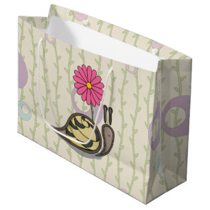 Grand Sac Cadeau Sadie the Snail Gift Sag
