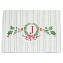 Grand Sac Cadeau Saint-Jacques vert clair