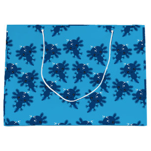 Grand Sac Cadeau Salamandre axotique exotique