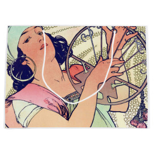 Grand Sac Cadeau Salome, Alphonse Mucha