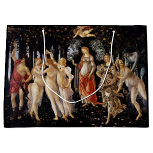 Grand Sac Cadeau Sandro Botticelli - La Primavera