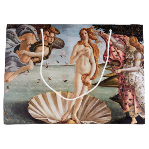Grand Sac Cadeau Sandro Botticelli - Naissance de Vénus