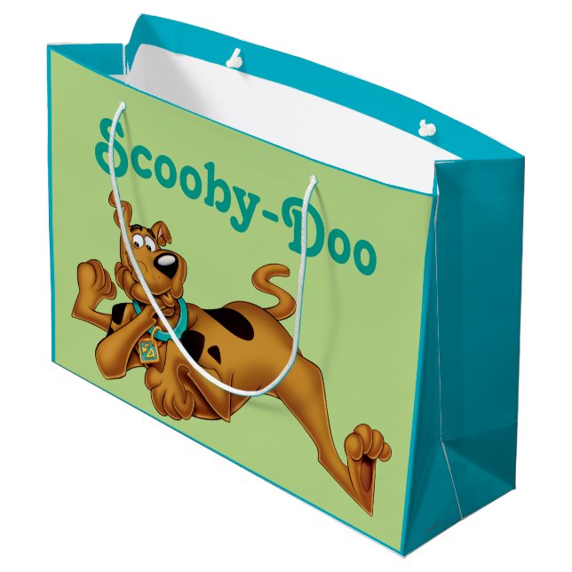 Grand Sac Cadeau Scooby Doo Allongé (Dos Angle)