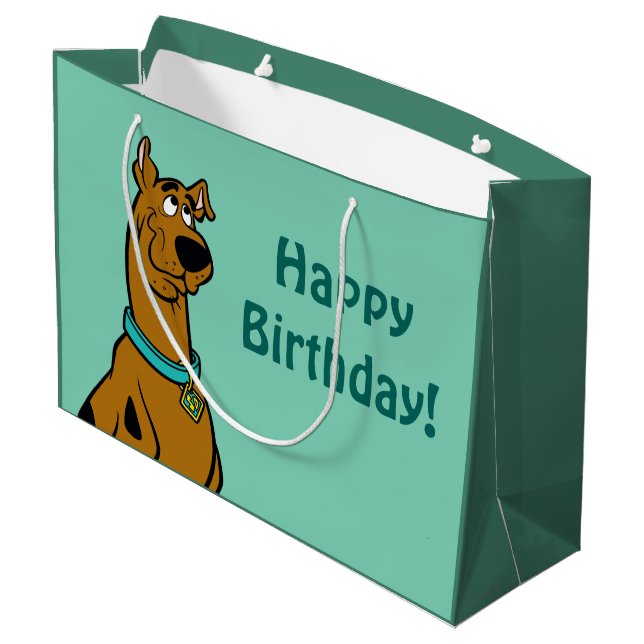 Grand Sac Cadeau Scooby Doo Chiot Yeux (Dos Angle)