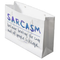 SlipperyJoe's Sarcasm drôle slogan disant ludique