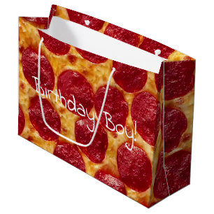 Grand Sac Cadeau soirée pizza pepperonis
