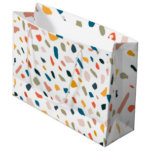 Grand Sac Cadeau Sol de mosaïque
