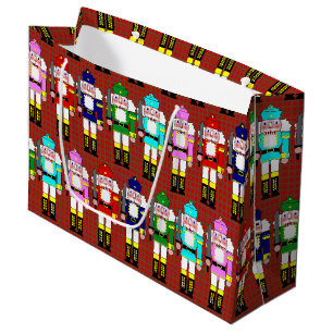 Grand Sac Cadeau Soldats Casse-Noisette Noël