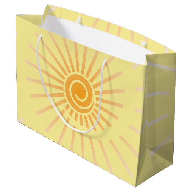 Grand Sac Cadeau Soleil 3 (Dos Angle)