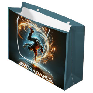 Grand Sac Cadeau "Spotlight Groove" - dansant sous les projecte