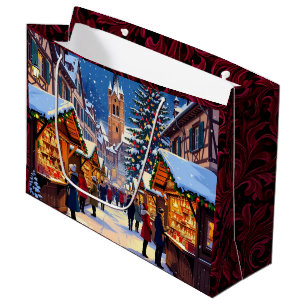 Grand Sac Cadeau Strasbourg, France Noël