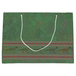 Grand Sac Cadeau Sud-ouest Roadrunner Sagebrush Green