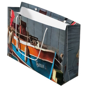Grand Sac Cadeau Sultan Taxi Bateau Marmaris Art Nautique