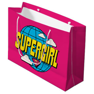 Grand Sac Cadeau Supergirl Graphique Pop Global