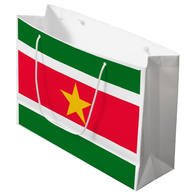 Grand Sac Cadeau Suriname (Devant Angle)