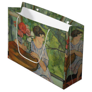 Grand Sac Cadeau Suzanne Valadon Jeune fille devant une fenêtre