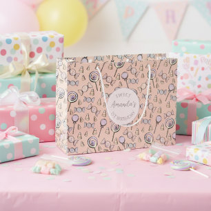 Grand Sac Cadeau Sweet Little One Candy Thème Premier anniversaire