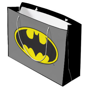 Grand Sac Cadeau Symbole Batman   Logo Ovale Bat