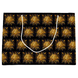 Grand Sac Cadeau Symbole de Louis XIV le Roi Soleil