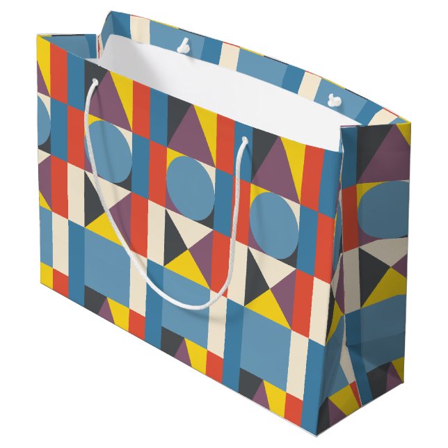 Grand Sac Cadeau Symboles Geo Playstation (Dos Angle)