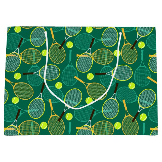 Grand Sac Cadeau Tennis (Devant)