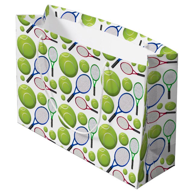 Grand Sac Cadeau Tennis Fun (Dos Angle)