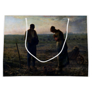 Grand Sac Cadeau The Angelus, Jean-François Millet, 1857-1859