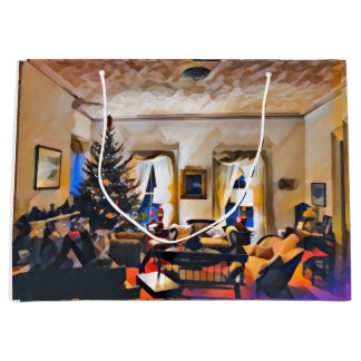 Grand Sac Cadeau The Christmas Room