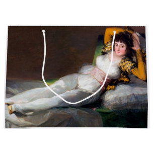Grand Sac Cadeau The Clothed Maja, Francisco Goya, 1798-1803