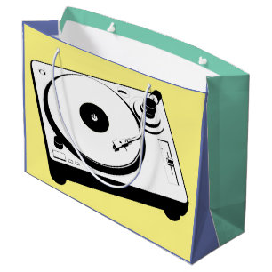 GRAND SAC CADEAU TOURNE-DISQUE CRÉATIF POUR LE DJ URBAN