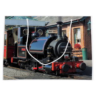 GRAND SAC CADEAU TRAINS À VAPEUR