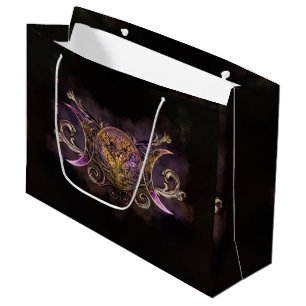 Grand Sac Cadeau Triple Moon - Déesse triple - Minuit chanteuse